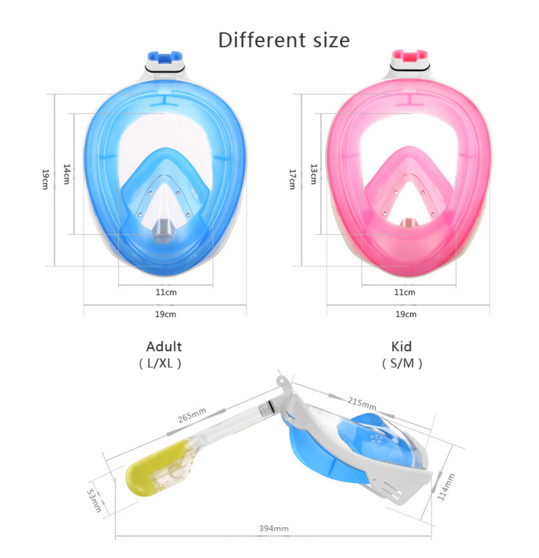 Full face mask spec